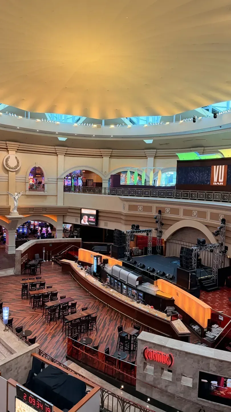 Interior view at Caesars Windsor