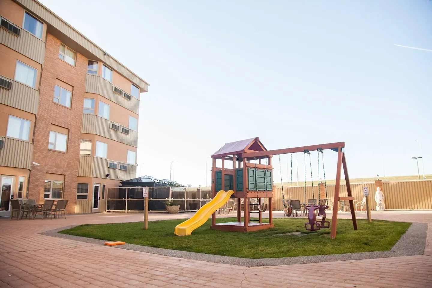 Medicine Hat Lodge grounds and building