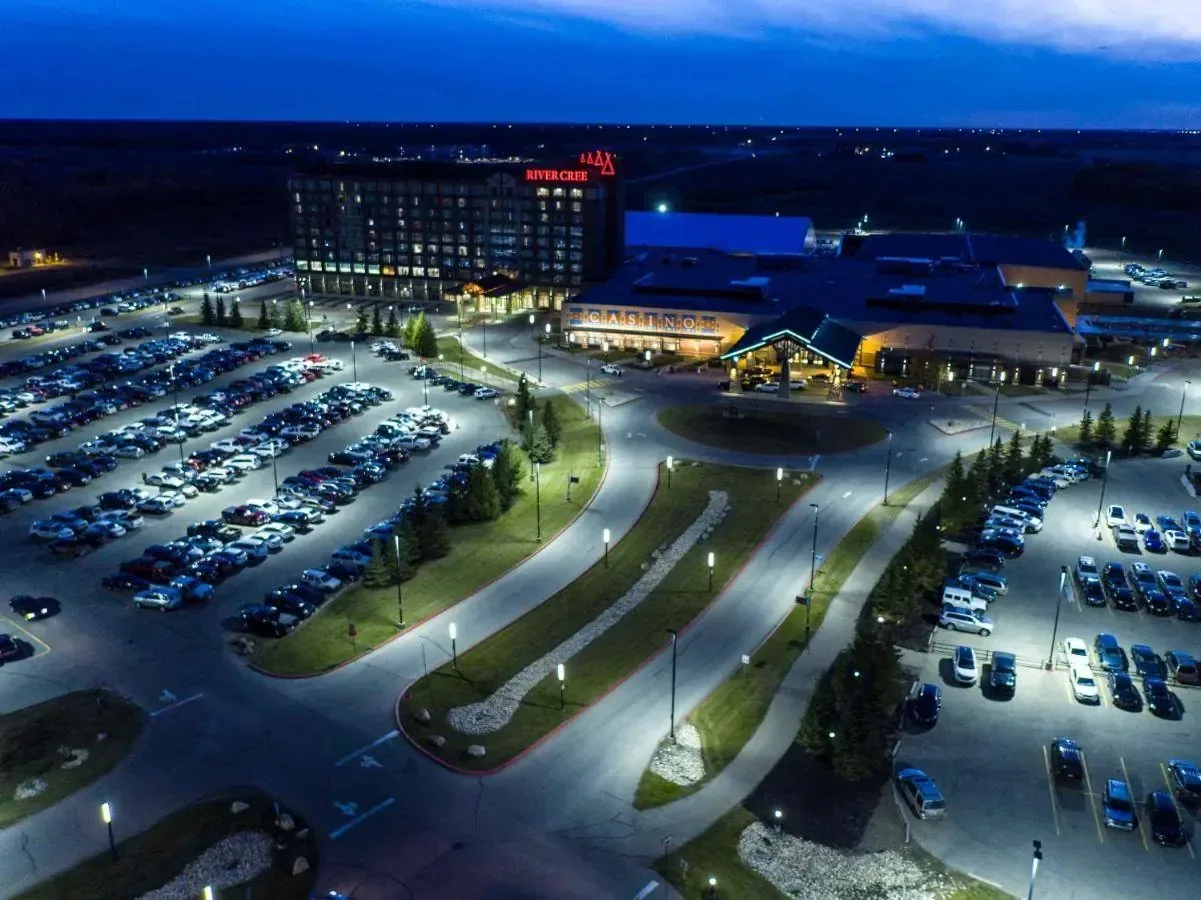 River Cree Resort and Casino campus view